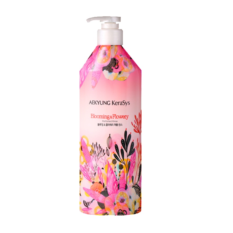 爱敬 科娜洗丝 韩国进口护发素 红色香水(损伤修复 弹性秀发) 600ml/瓶