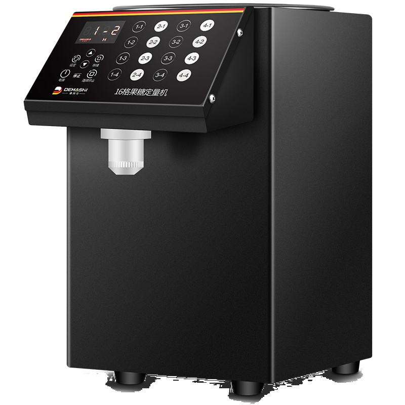 德玛仕(DEMASHI)果糖机 果糖定量机 商用 无指纹不锈钢 GTJ-16C