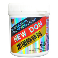 纽盾(NEWDON)墙面修补膏修补漆耐水腻子粉补墙膏补墙漆环保大容量墙体钉眼裂缝补洞白色涂料1.8kg膏