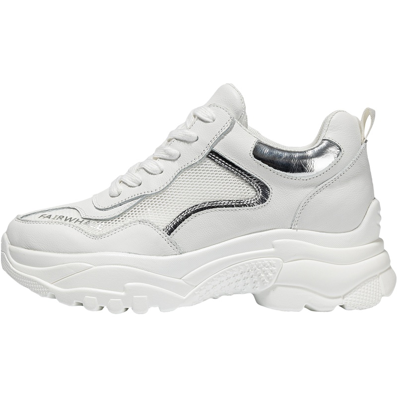 马克华菲2020夏季新款运动增高休闲鞋网面透气老爹鞋女ins潮百搭