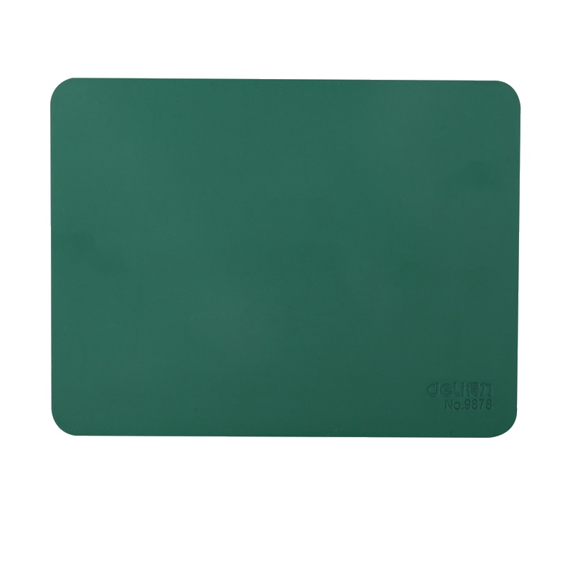 得力 9878印章垫 软印章垫 盖章用垫 方型印垫盖章垫板