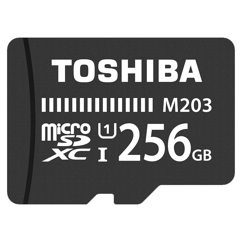【免邮】东芝（TOSHIBA) 256GB TF卡 手机/PDA 记录仪 监控 内存储卡 Class10读100MB/S