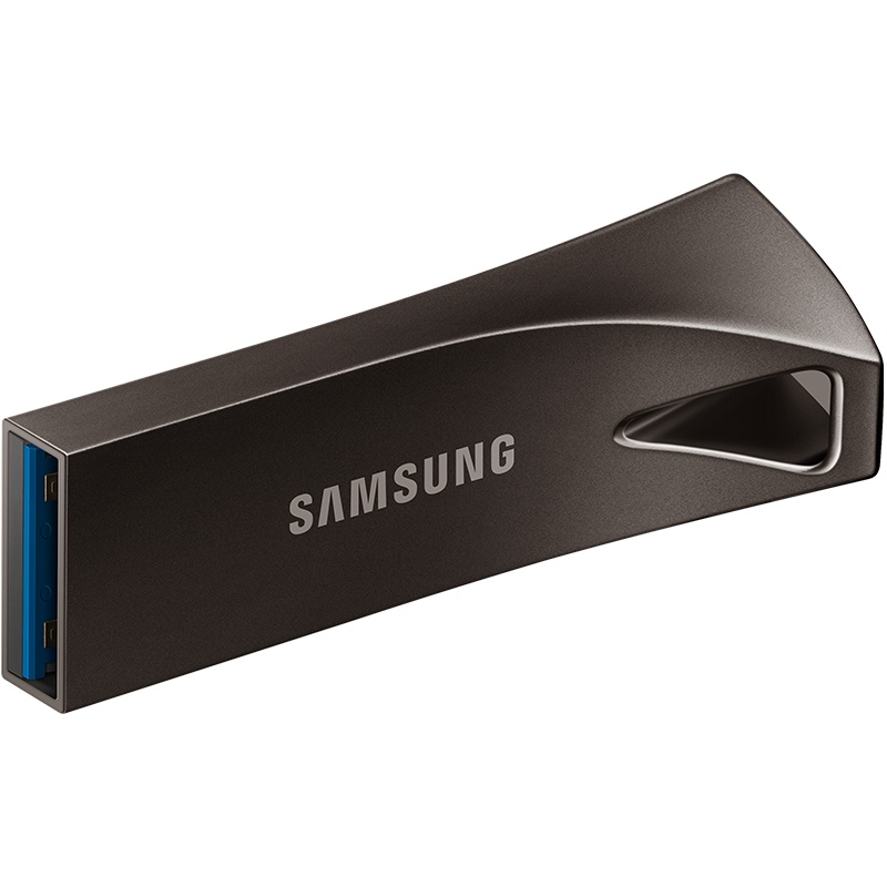 三星(SAMSUNG)USB 3.1 金属外壳 闪存盘 高速U盘 64G 传输速度300MB/s 深空灰
