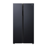 [19分钟急速净味]美的(Midea)630升双开门 一级能效 智能变频 对开门家用冰箱 BCD-630WKPZM(E)