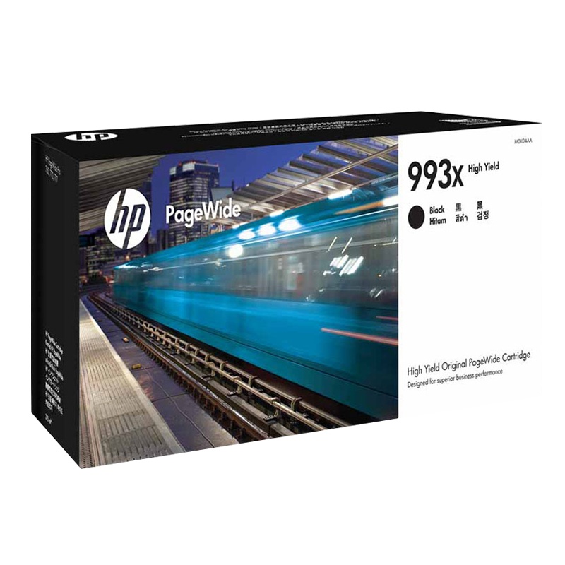 HP 993X 大容量黑色页宽打印机耗材M0K04AA(单位:支)