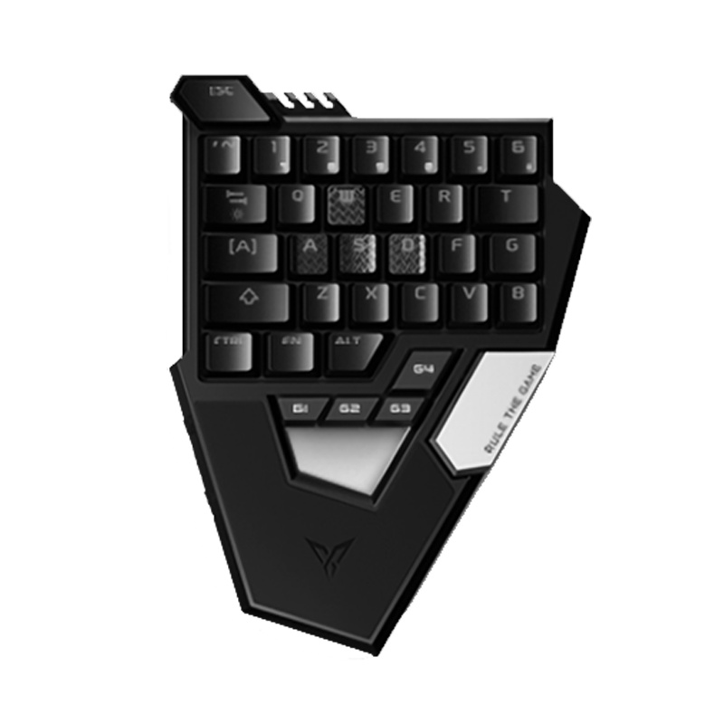 飞智(Flydigi)木蝎单手机械键盘 手游吃鸡神器游戏枪神王座和平精英绝地求生刺激战场手机平板键盘