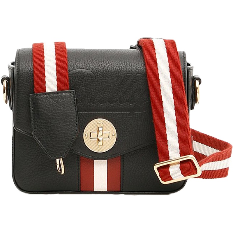 BALLY/巴利 女士织带条纹单肩包6224655