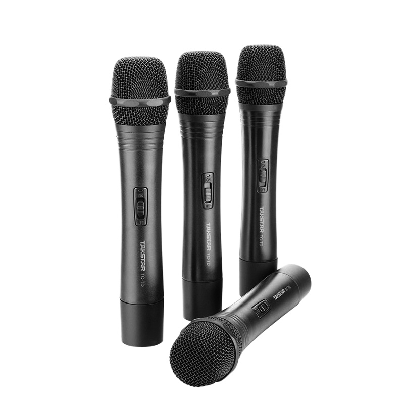 得胜TC-4R 无线话筒一拖四 工程会议演出专用4通道VHF会议麦克风