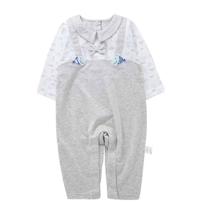 优简(BEST JANE)男女宝宝春季款哈衣新生儿家居爬服连身衣婴儿外出连体衣儿童内衣