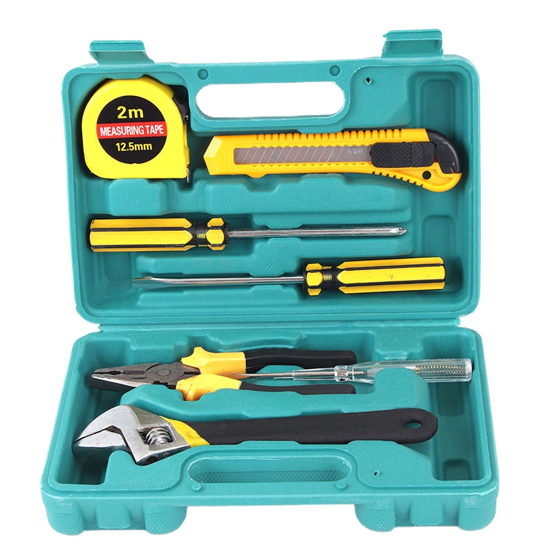 车载工具套装家用五金手动工具组套 便携式多用款式套装工具箱 8008马钢礼品款