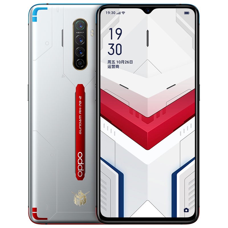 OPPO Reno Ace 高达定制版 8G+256G 全面屏游戏拍照手机65W超级闪充90Hz电竞屏高通骁龙855Plus全网通4G
