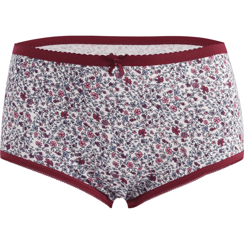 花雨伞【4条装】女款柔软透气舒适女士内裤