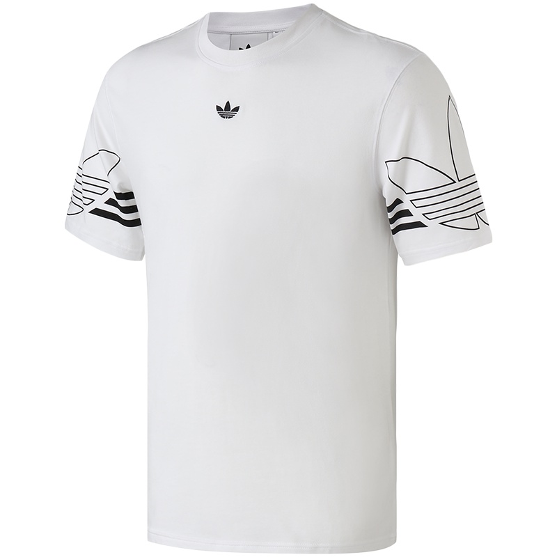 【自营】Adidas阿迪达斯三叶草男装运动跑步圆领短袖DU8536