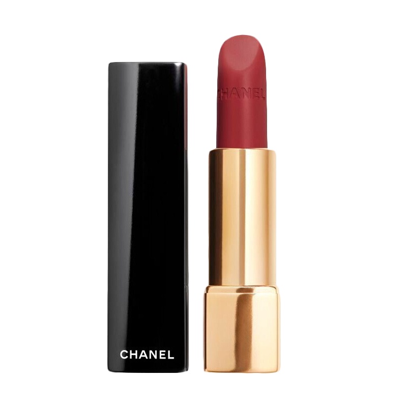 香奈儿(Chanel)口红限量狮子唇膏58号丝绒58号红棕色