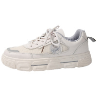 回力(Warrior)休闲透气厚底运动鞋女款百搭舒适板鞋