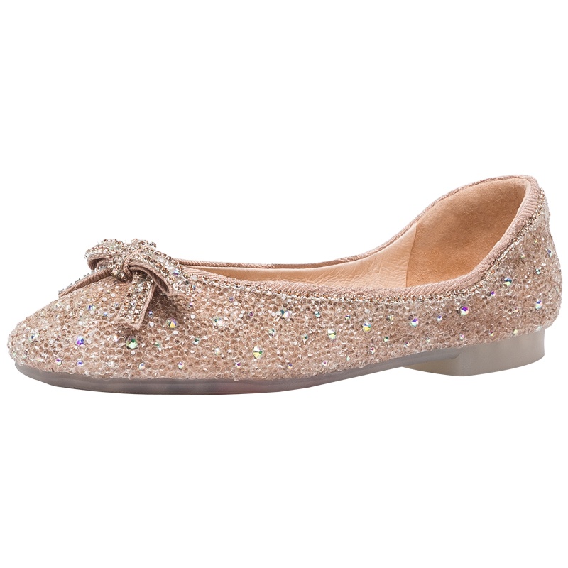 ST&SAT/星期六单鞋新款方头低跟甜美蝴蝶结女SS11111034