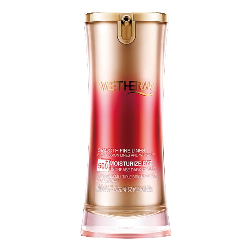 温碧泉WETHERM眼霜 多元亮采修护眼霜15ml 保湿淡化黑眼圈细纹提拉紧致改善眼袋女各种肤质