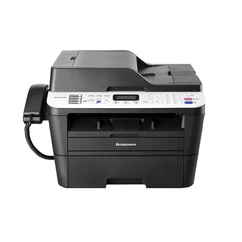 联想(Lenovo) M7655DHF 高效四合一A4黑白激光多功能一体机 自动双面打印机[打印/复印/扫描/传真]