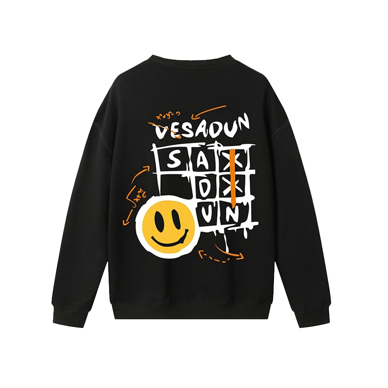 DEBRAND卫衣男春季新款韩版潮流帅气时尚打底衫上衣宽松百搭长袖