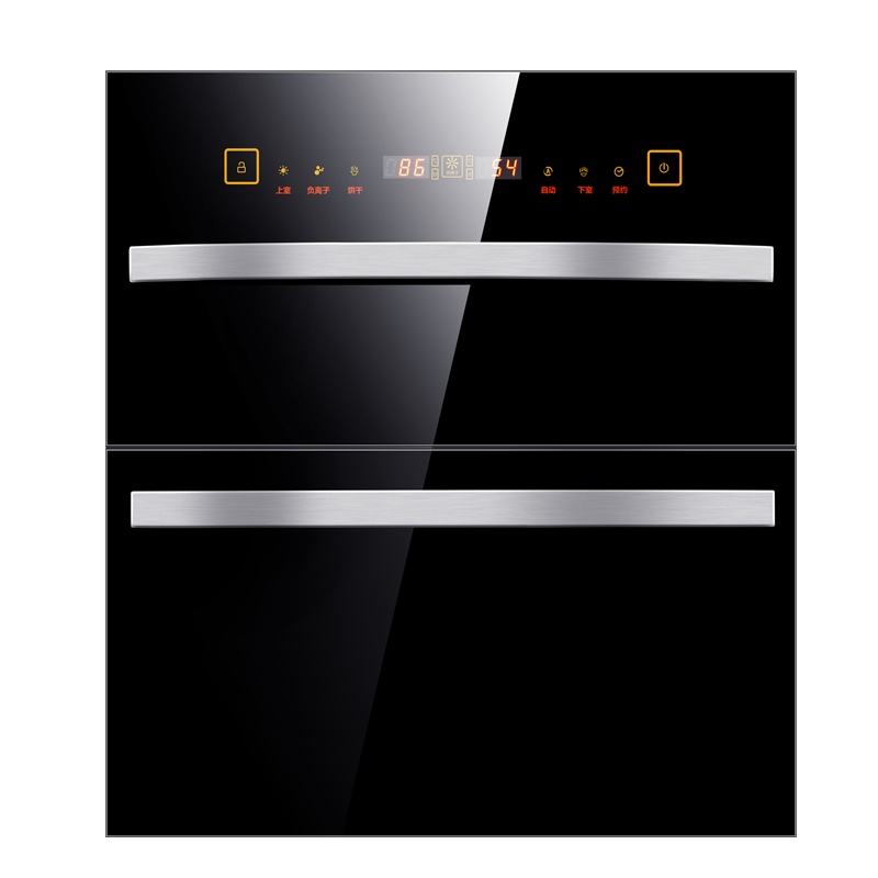 方帅(FOSHUAI)嵌入式餐具消毒碗柜家用二星级 120L大容量臭氧高温负离子触控式厨房餐具碗筷保洁柜消毒柜 A11