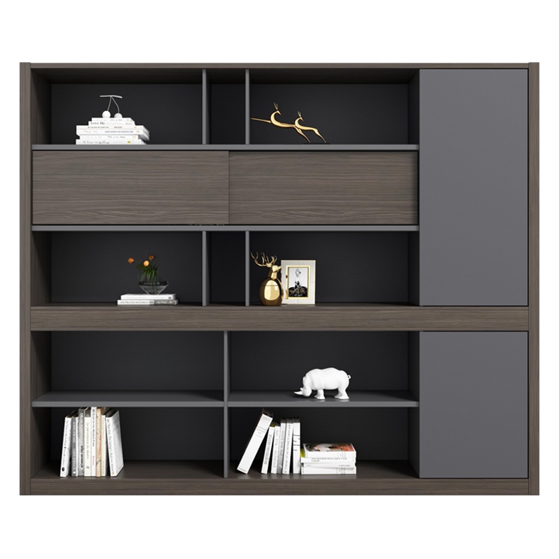 匡大 办公柜 储物柜 资料柜 2.2米板式文件柜 KDT-10F2205L/R