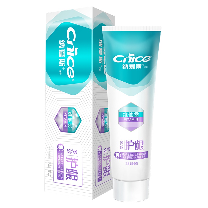 纳爱斯多效护龈牙膏180g