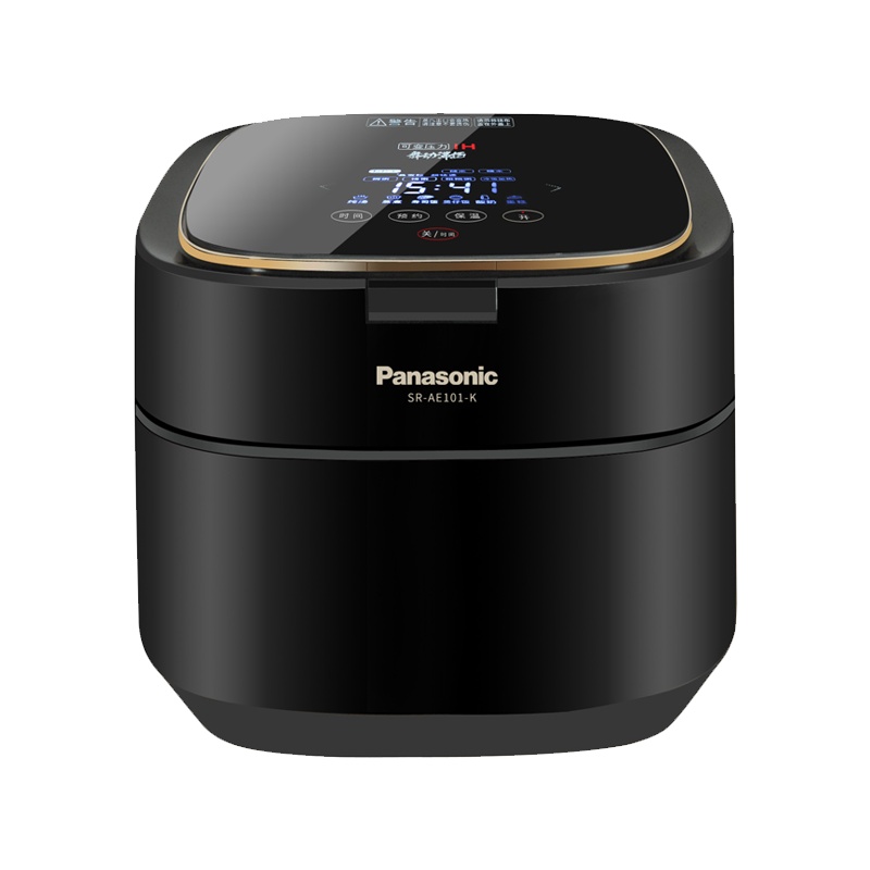 松下(Panasonic)饭之舞压力IH电饭煲SR-AE101-K日本家用进口内胆3L电饭锅3-4-6人