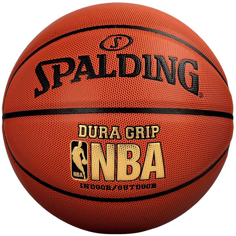 斯伯丁 SPALDING NBA经典篮球 室内外比赛PU7号蓝球 74-269Y