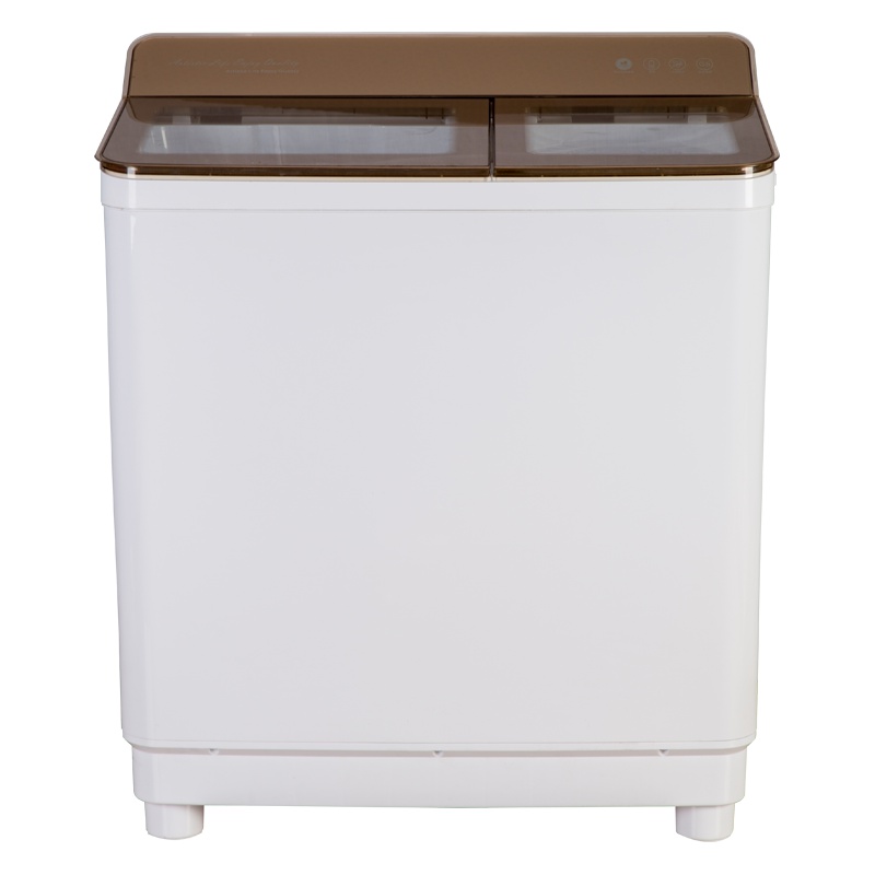 新飞 (Frestec)XPB120-T1606SGD 12公斤 半自动双缸波轮洗衣机 洗脱分离 玻璃盖板 喷淋漂洗