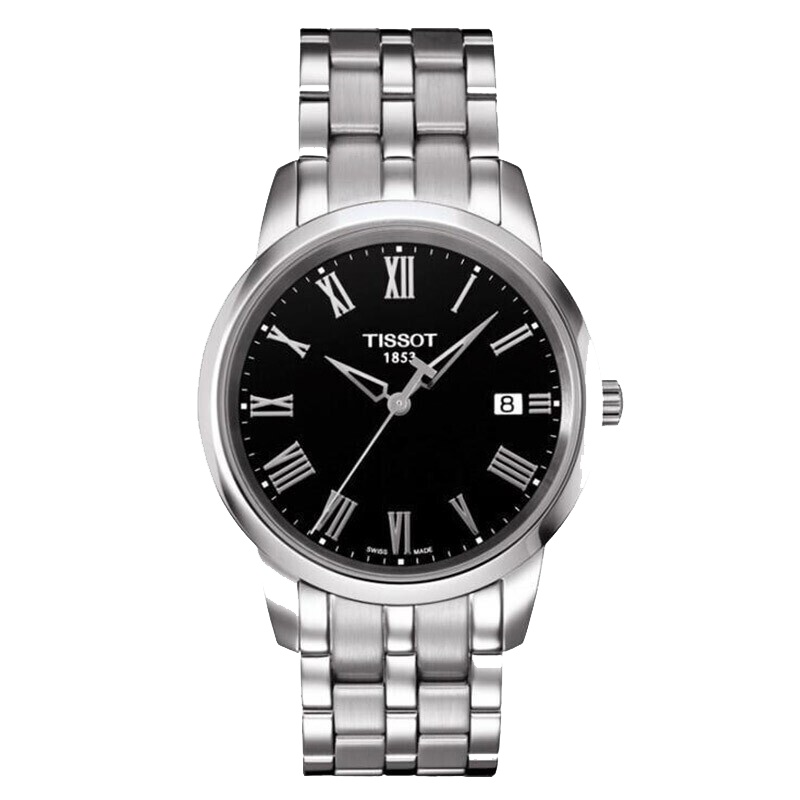 天梭(TISSOT)手表 梦幻系列 男士石英手表商务休闲男表