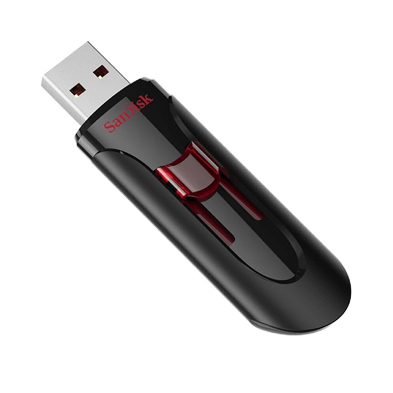 闪迪(SanDisk) 64GB USB3.0 U盘 CZ6001酷悠 黑色 USB3.0