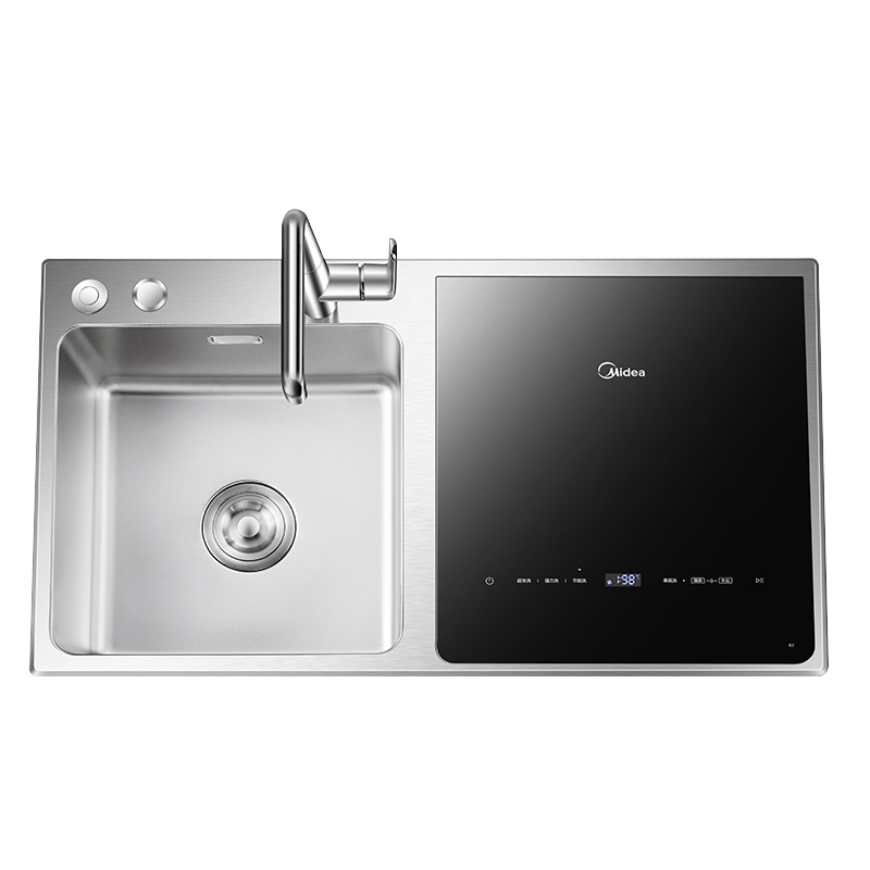 美的(Midea) S2水槽式洗碗机嵌入式家用全自动6套四合一刷碗一体机
