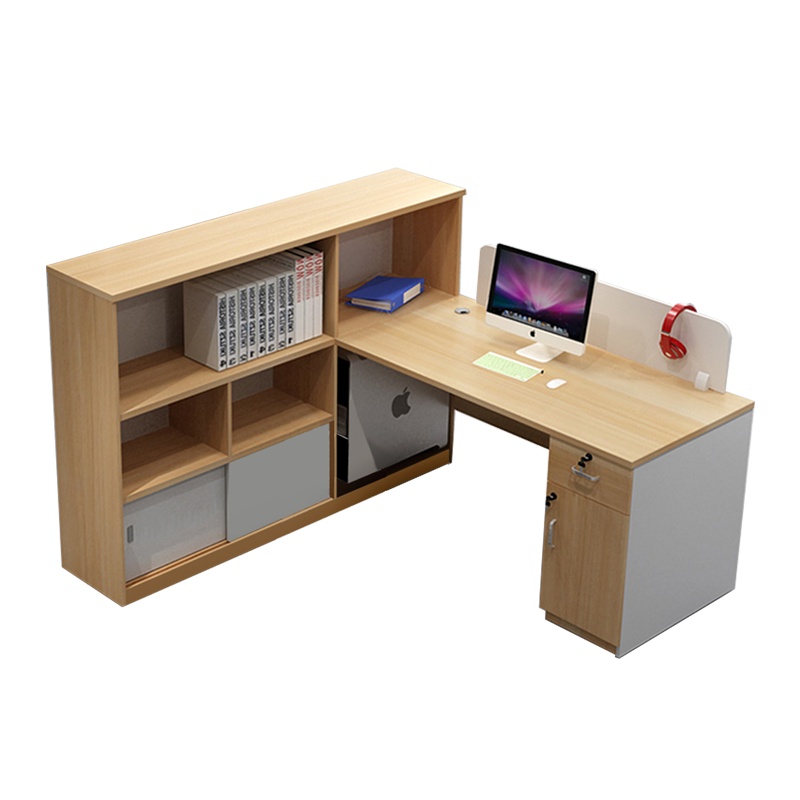 匡大 办公桌 员工桌 职员桌 板式办公桌 带侧柜 KDT583