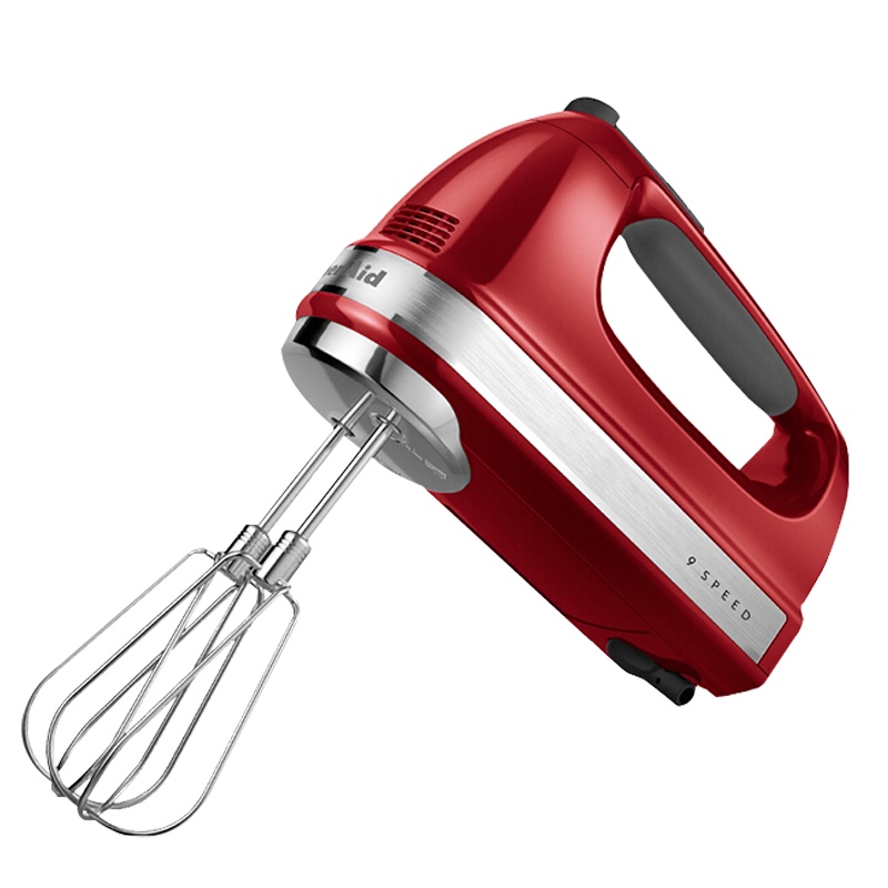 凯膳怡(KitchenAid) 9速电动打蛋器家用烘焙奶油打发小型手持式美国进口双桨式