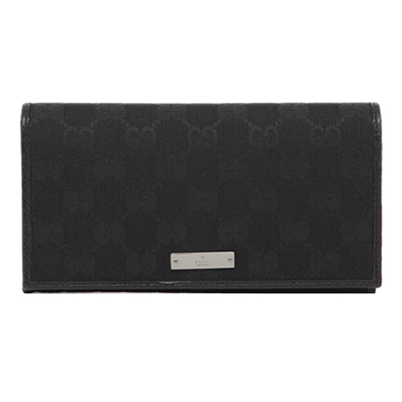 GUCCI 古驰男包 男士gucci长款翻钱包卡包244946KY9IR1000 棕色 244946KY9IR9643