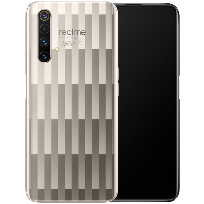 realme 真我 X50 5G Line 线 金色 SA/NSA双模5G 120Hz畅速屏骁龙765G VOOC闪充4.0增强版105°超广角双摄6400万四摄全网通手机