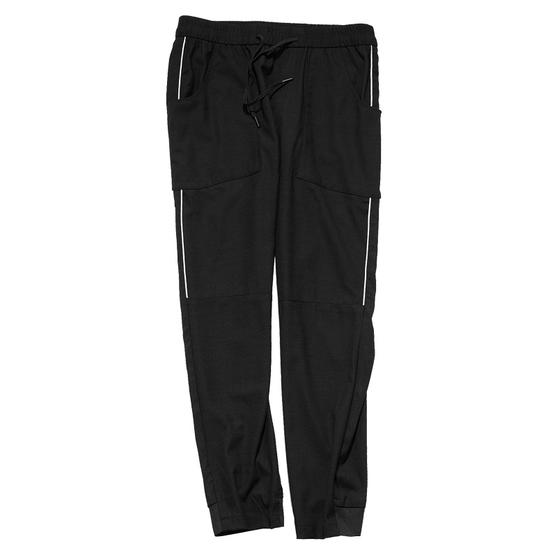 海德斯曼8030新款束脚裤男潮流黑色休闲大口袋青年休闲裤男8030