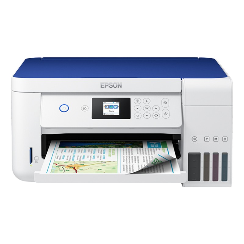 爱普生墨仓式品质款L4165（缤纷蓝）微信打印/无线连接 打印复印扫描一体机