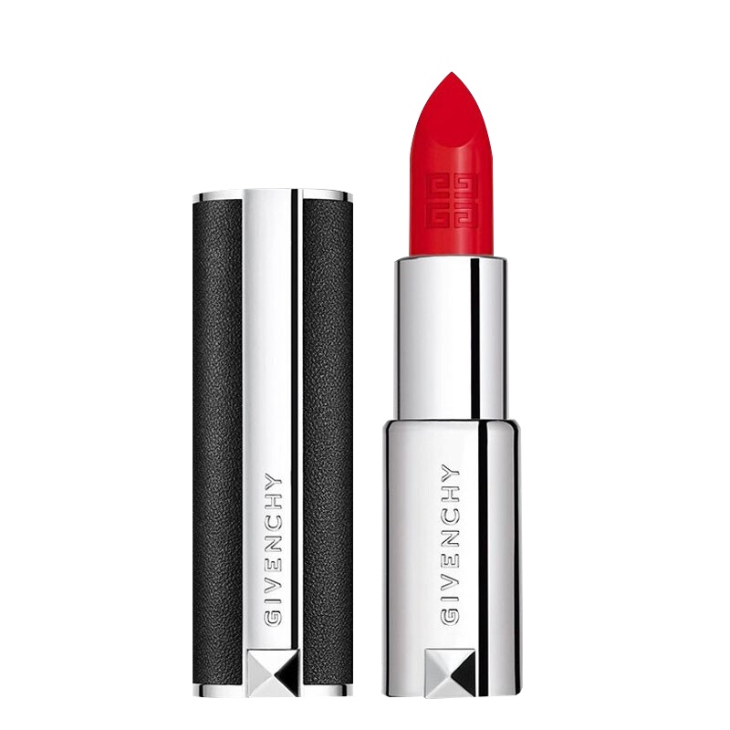 GIVENCHY/纪梵希 小羊皮口红高级定制唇膏 不掉色显色唇彩女士唇膏3.4g/支 325#圣水红