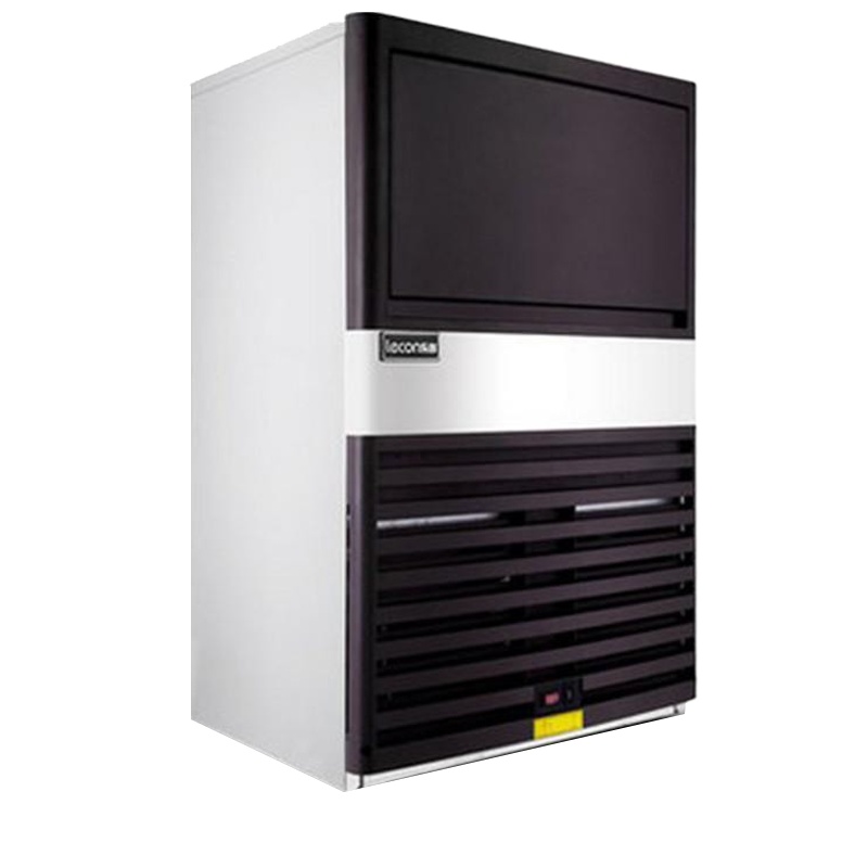 乐创（lecon） 80KG 商用制冰机 奶茶制冰机 全自动