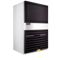 乐创（lecon） 80KG 商用制冰机 奶茶制冰机 全自动