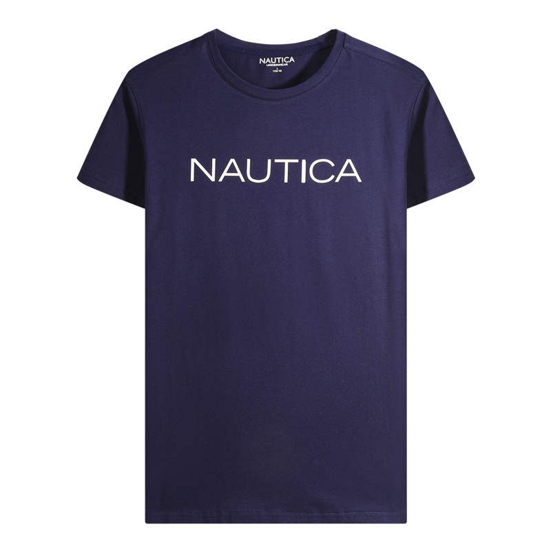 诺帝卡NAUTICA UNDERWEAR男士夏季精梳棉质舒适家居短袖
