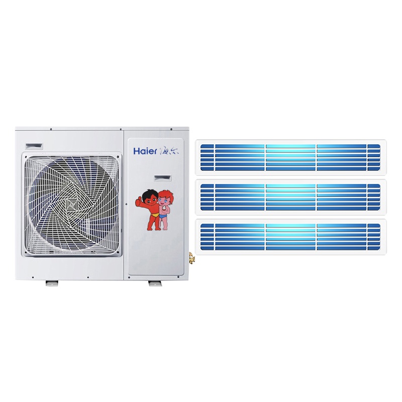 海尔(Haier)家用中央空调小4匹一拖三风管小多联机自清洁5G物联网变频一级能效