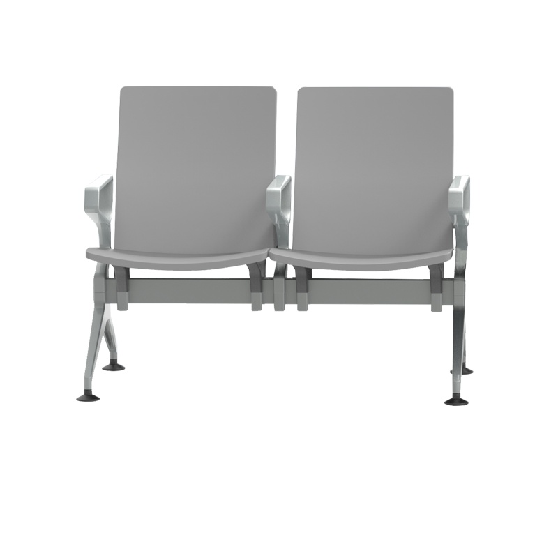 澳舒健PU连排椅公共等候排椅车站银行机场连排公共排椅输液椅候诊椅-SJ9076D 二人位