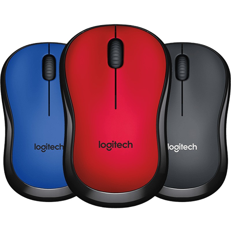 罗技(Logitech)M220静音无线鼠标光电鼠标便携笔记本台式电脑办公家用游戏女生M186升级 灰色
