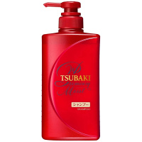 资生堂(Shiseido)旗下 TSUBAKI 丝蓓绮 滢艳润养 保湿洗发水 490ml 红色