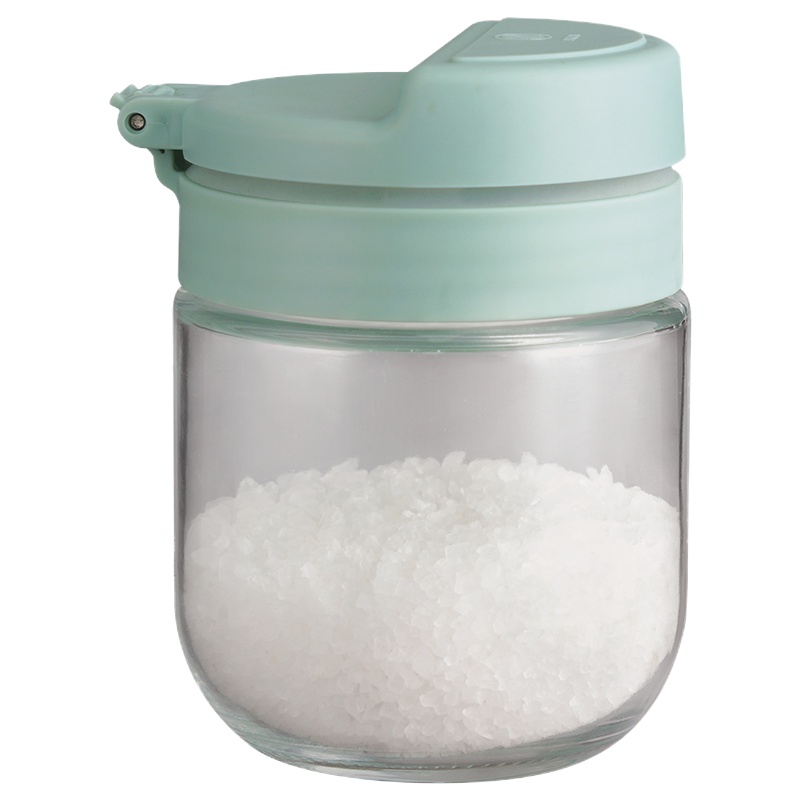 乐扣乐扣LOCK&LOCK 玻璃密封储物罐 按压式厨房冰箱储物收纳容器 五谷杂粮零食储物瓶350ml LLG805MIT