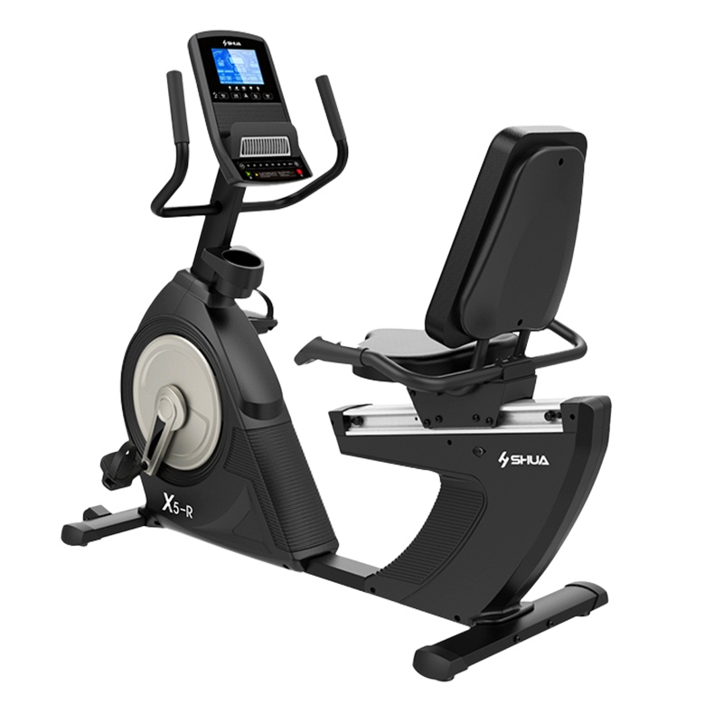 舒华家用健身车卧式动感单车室内健身器材24段电磁控自行车脚踏车SH-B6500R