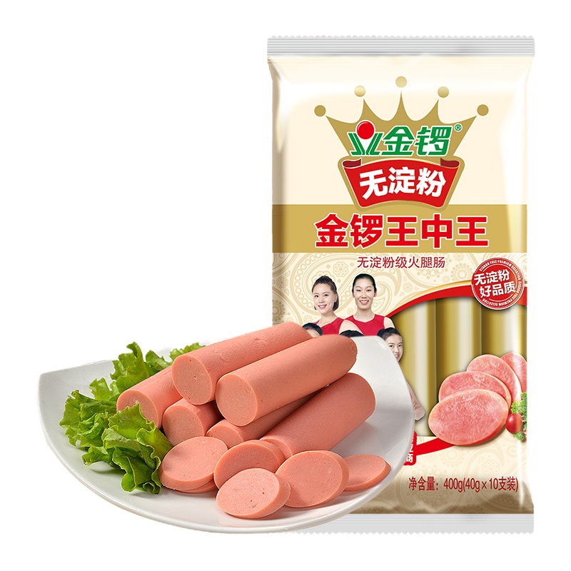 金锣无淀粉王中王400g*3袋