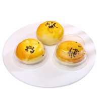 佬食仁(LAOSHIREN) [一跃暴富蛋黄酥礼盒660g(红豆味12枚装) ]糕点年货送礼大礼包